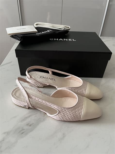 chanel pink bow pumps|chanel slingback pumps.